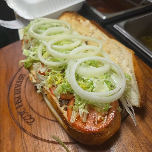 12" 'Cali'Chicken Cheesesteak California.