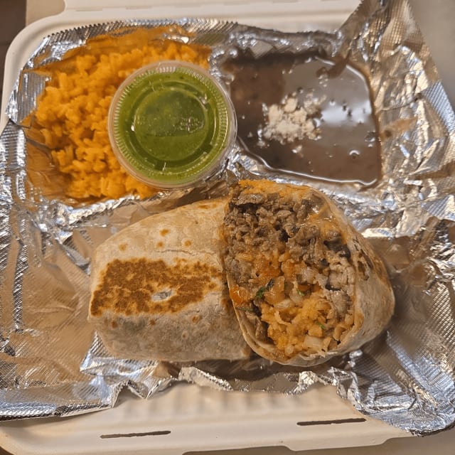 Steak Burrito.