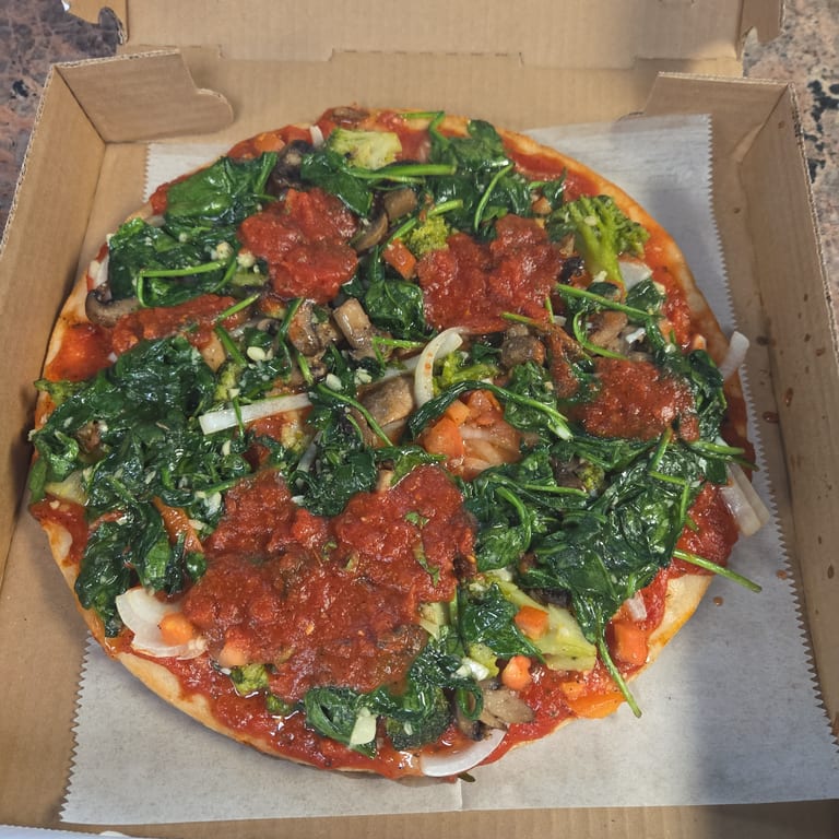 Savor Our Cauliflower Crust Pizza