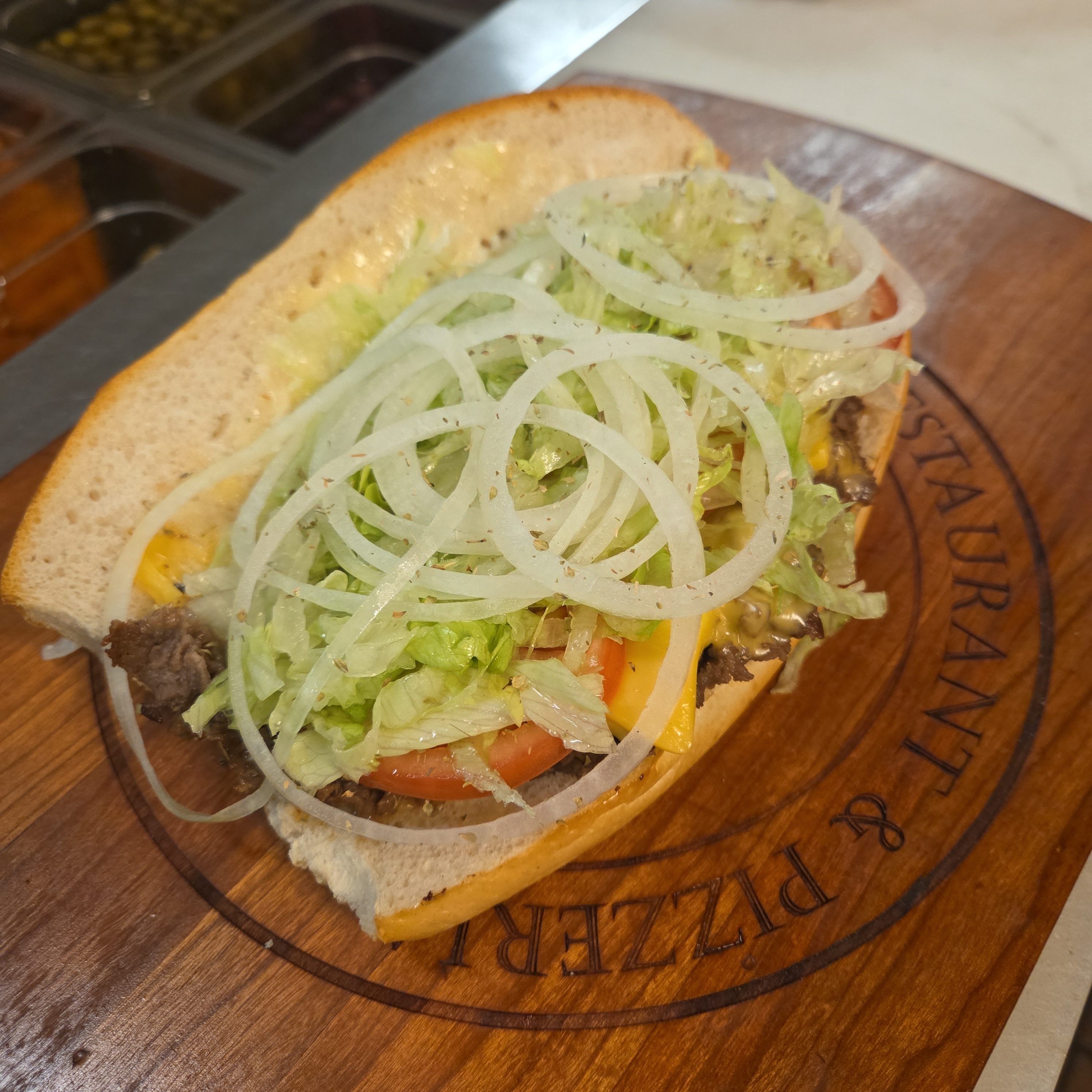 7" 'Cali'Chicken Cheesesteak California.