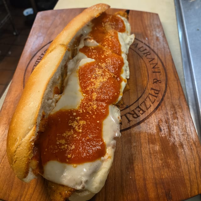 Chicken Parmigiana LG 12".