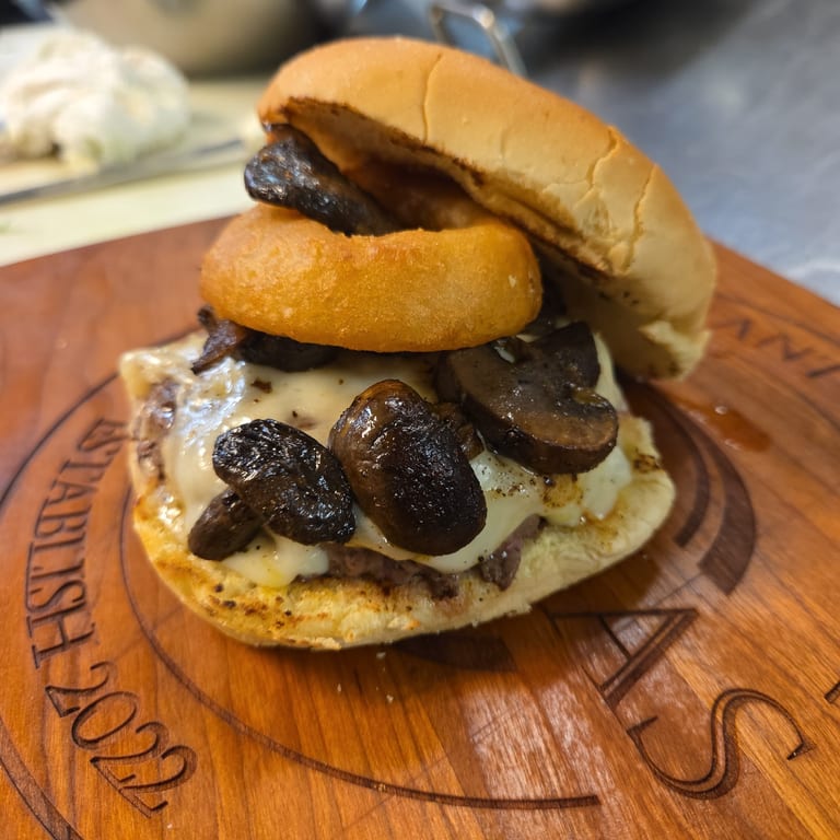 Delicious Cowboy Burger Experience