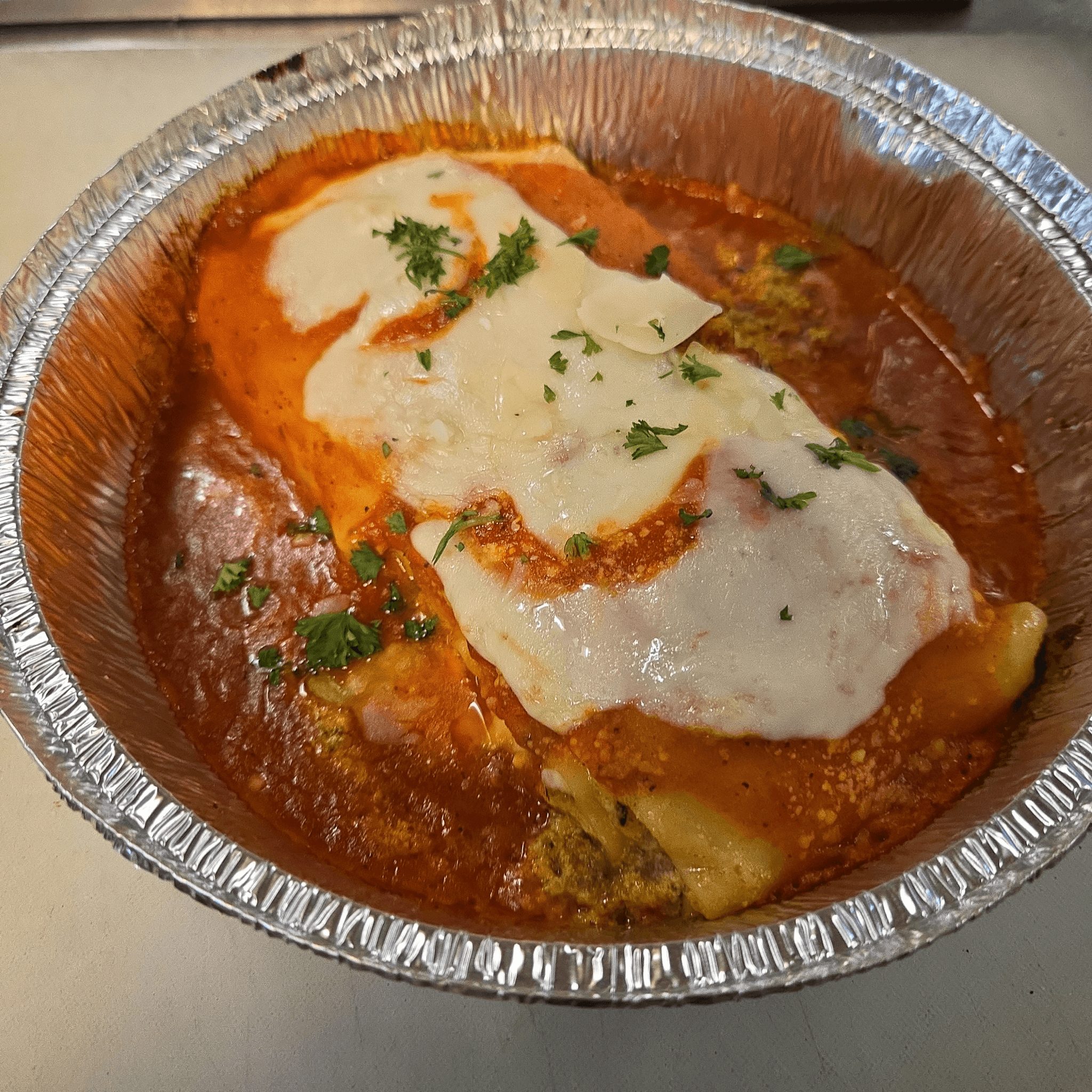 Meat Lasagna.