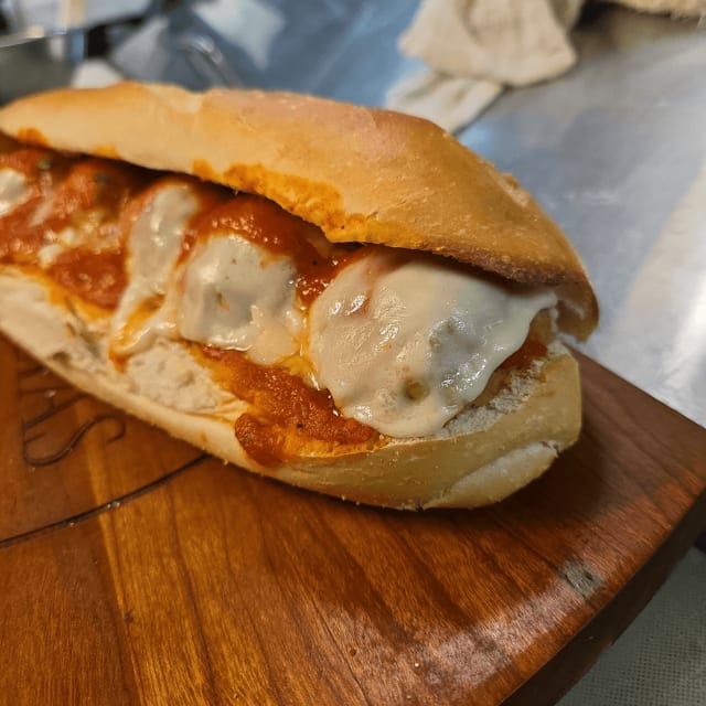 Meatball Parmigiana SM 7".