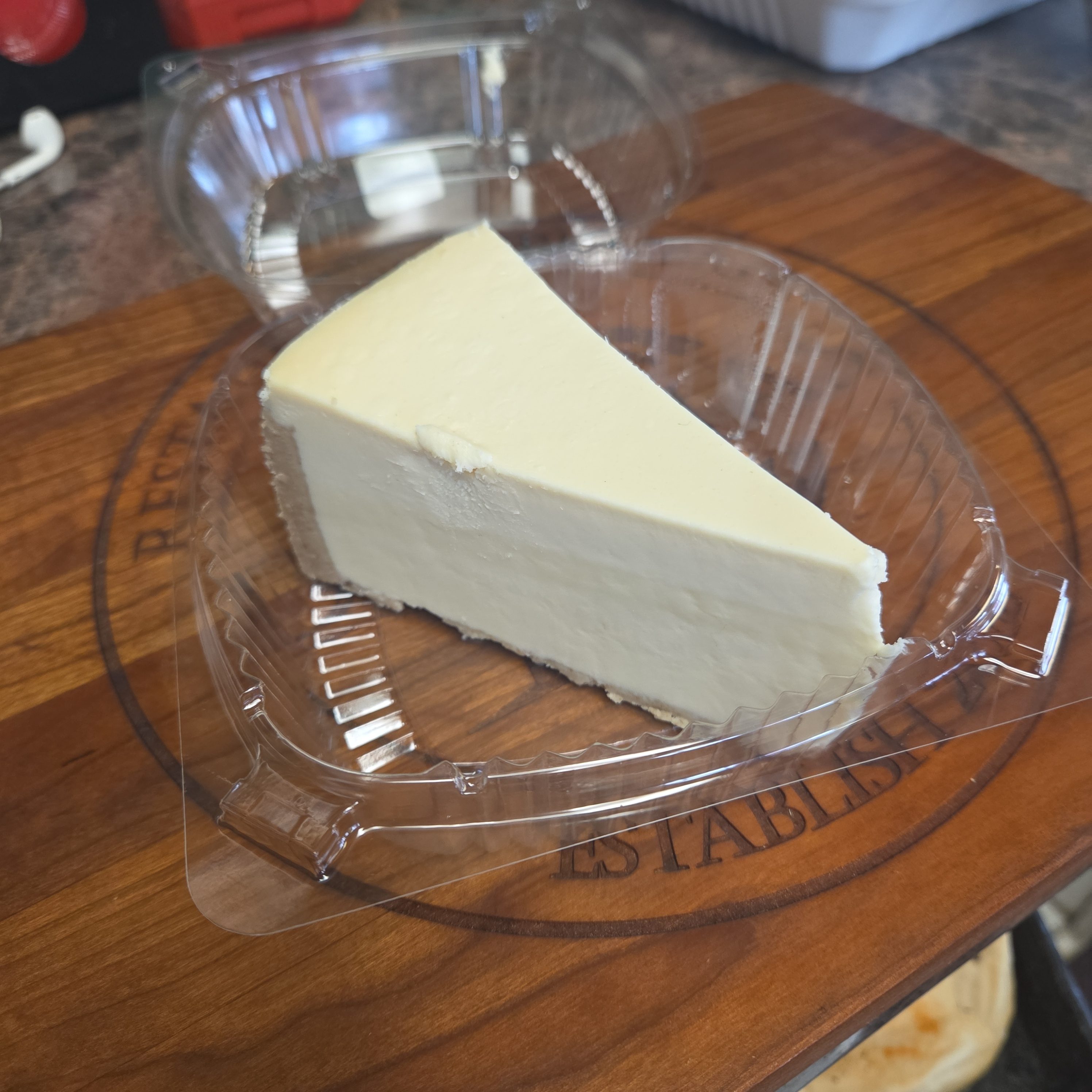 Plain Cheesecake.