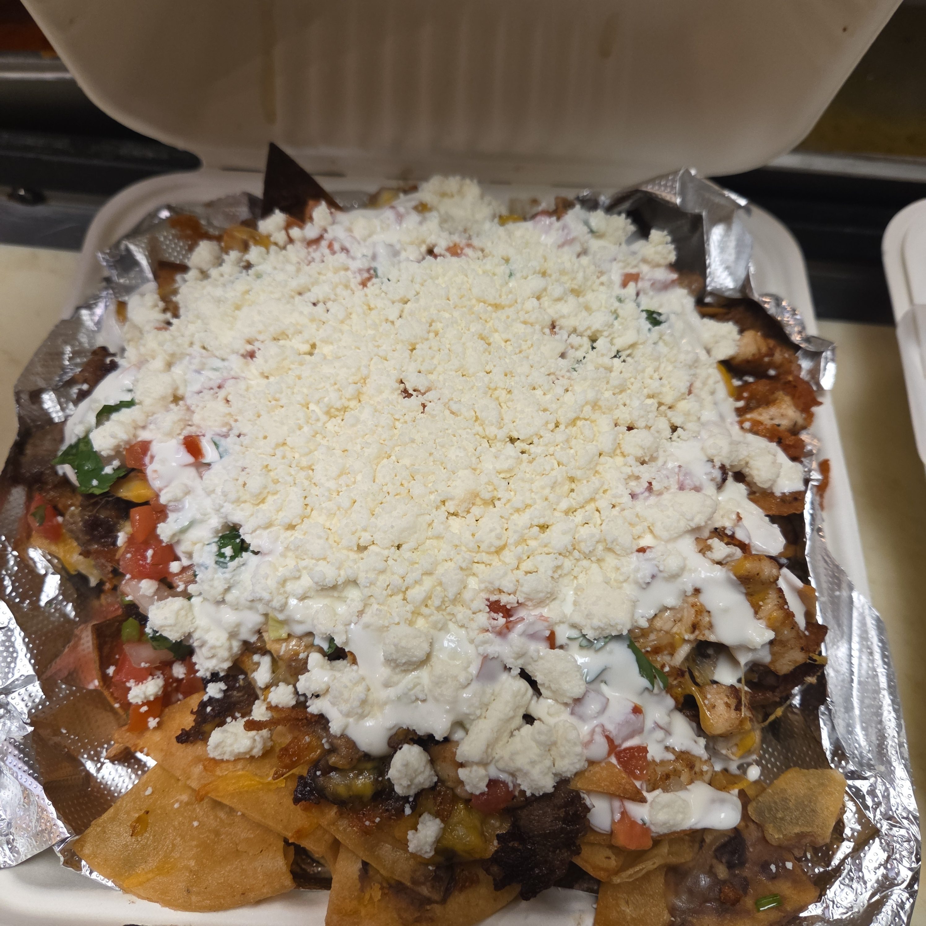 Steak Nachos.