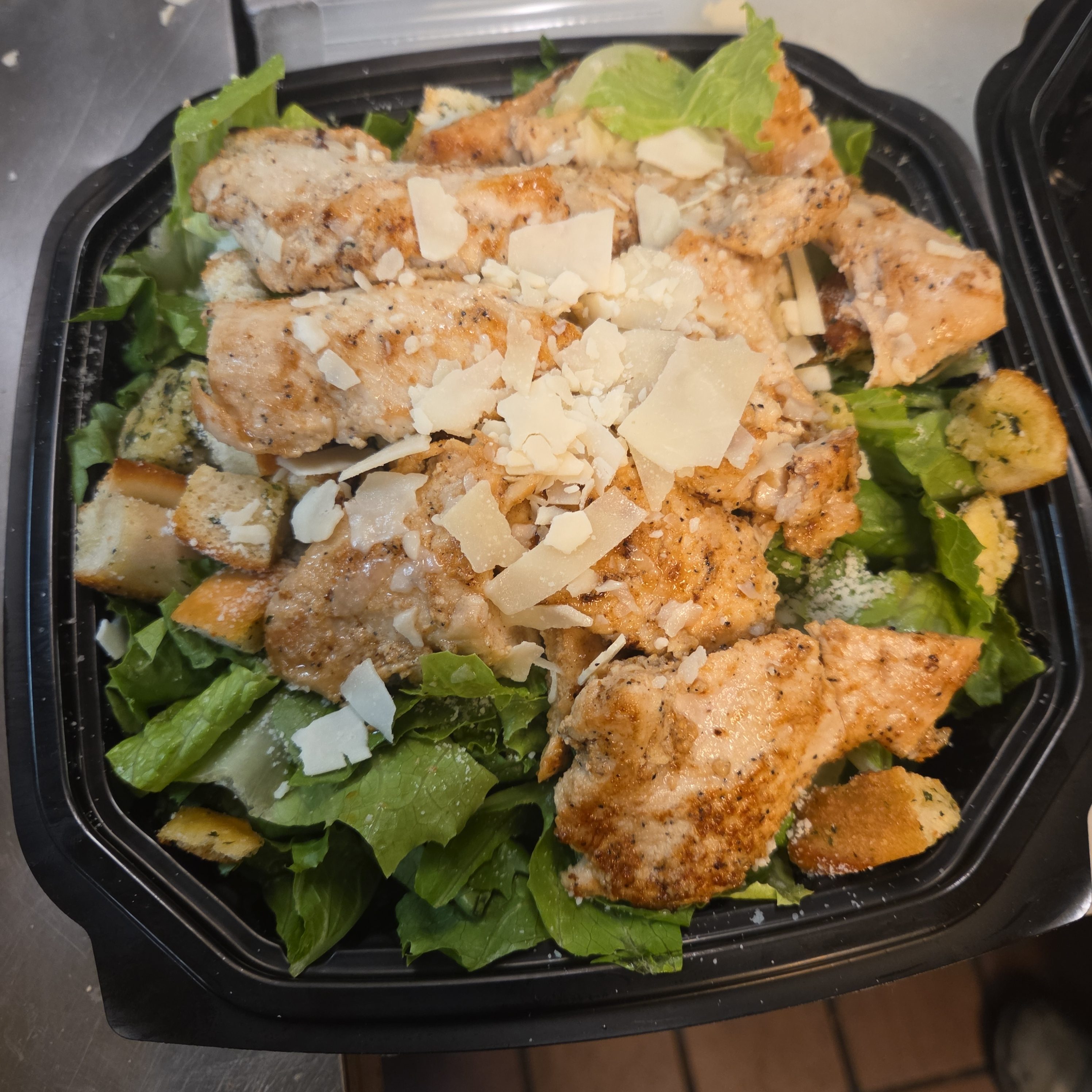 Chicken Caesar Salad.