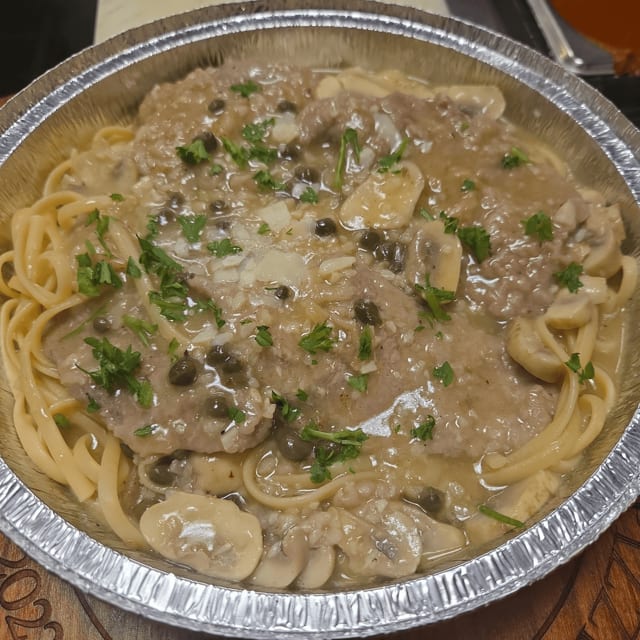 Veal Scaloppine Piccata.