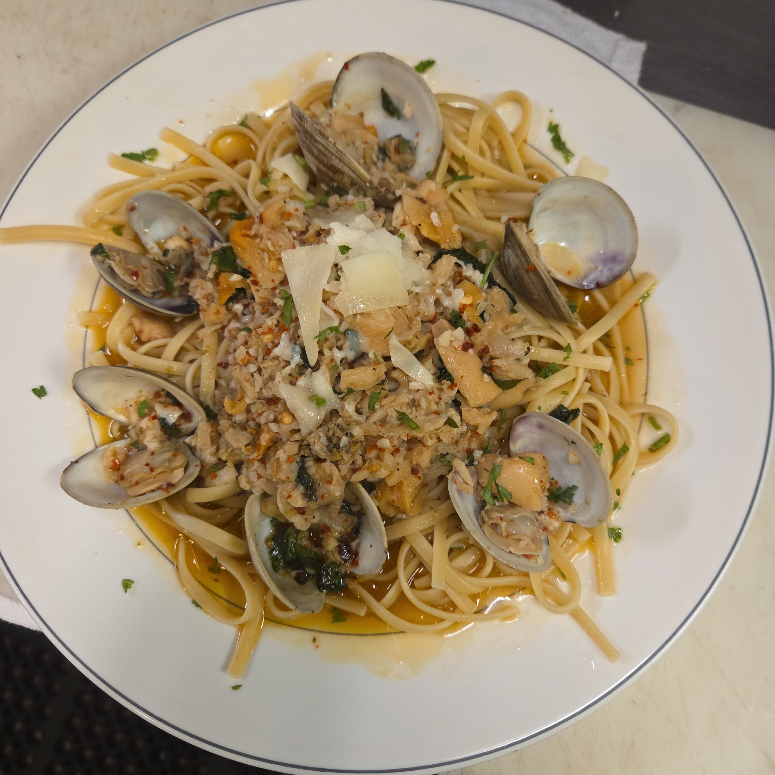 Linguine w/ Clams.