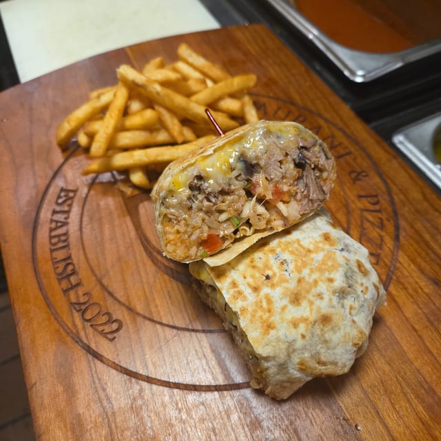 Carnitas Burrito.
