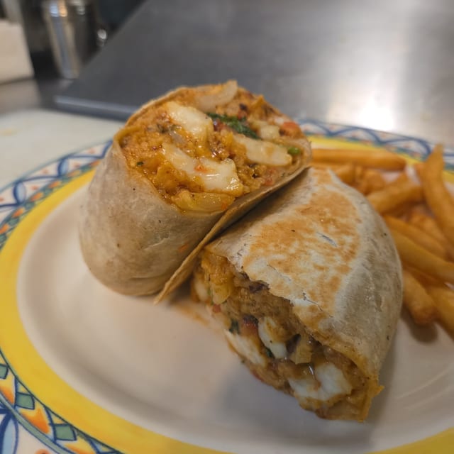 Shrimp Burrito.