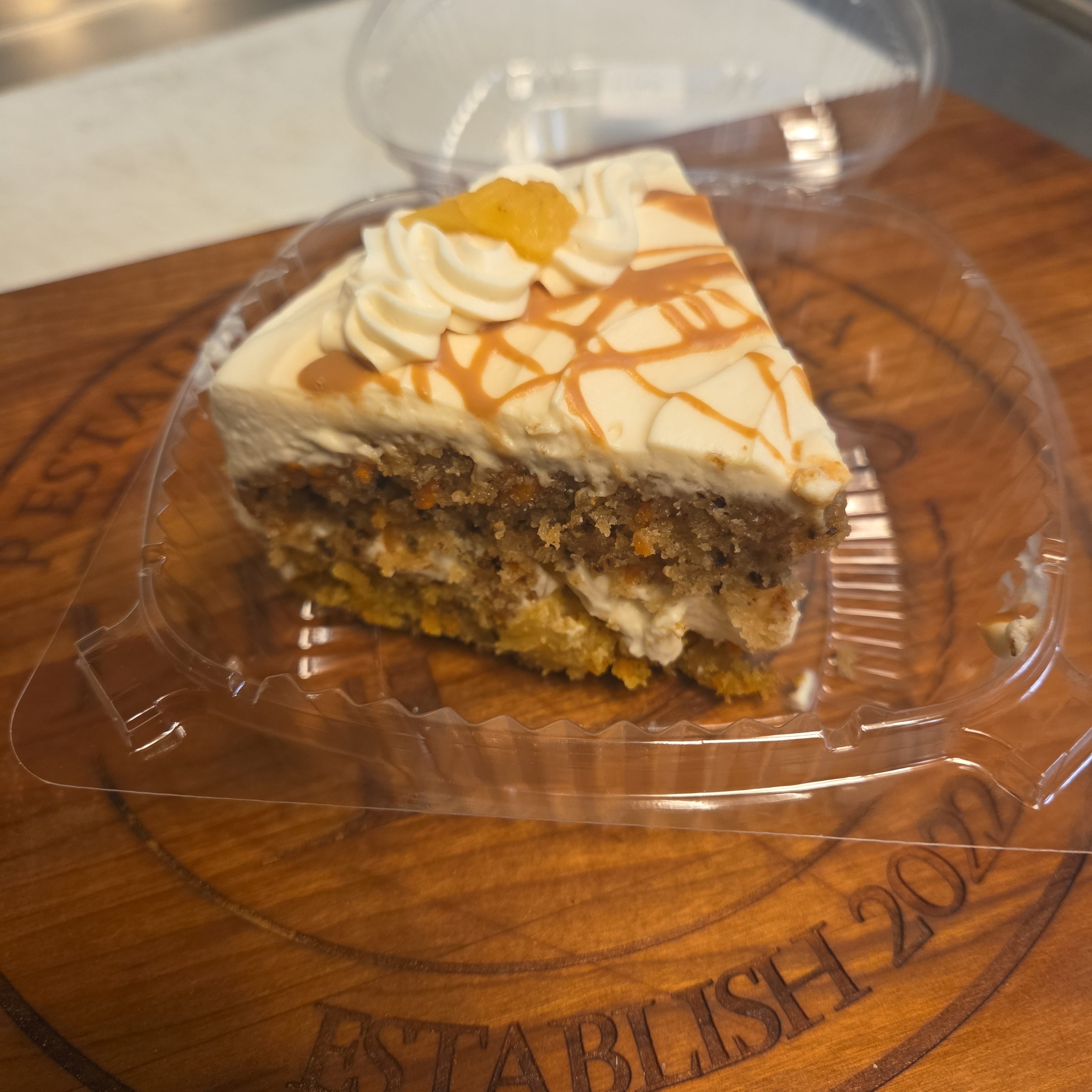 Homemade Carrot Cake.