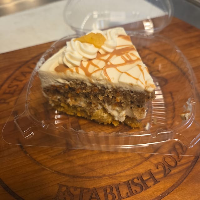 Homemade Carrot Cake.