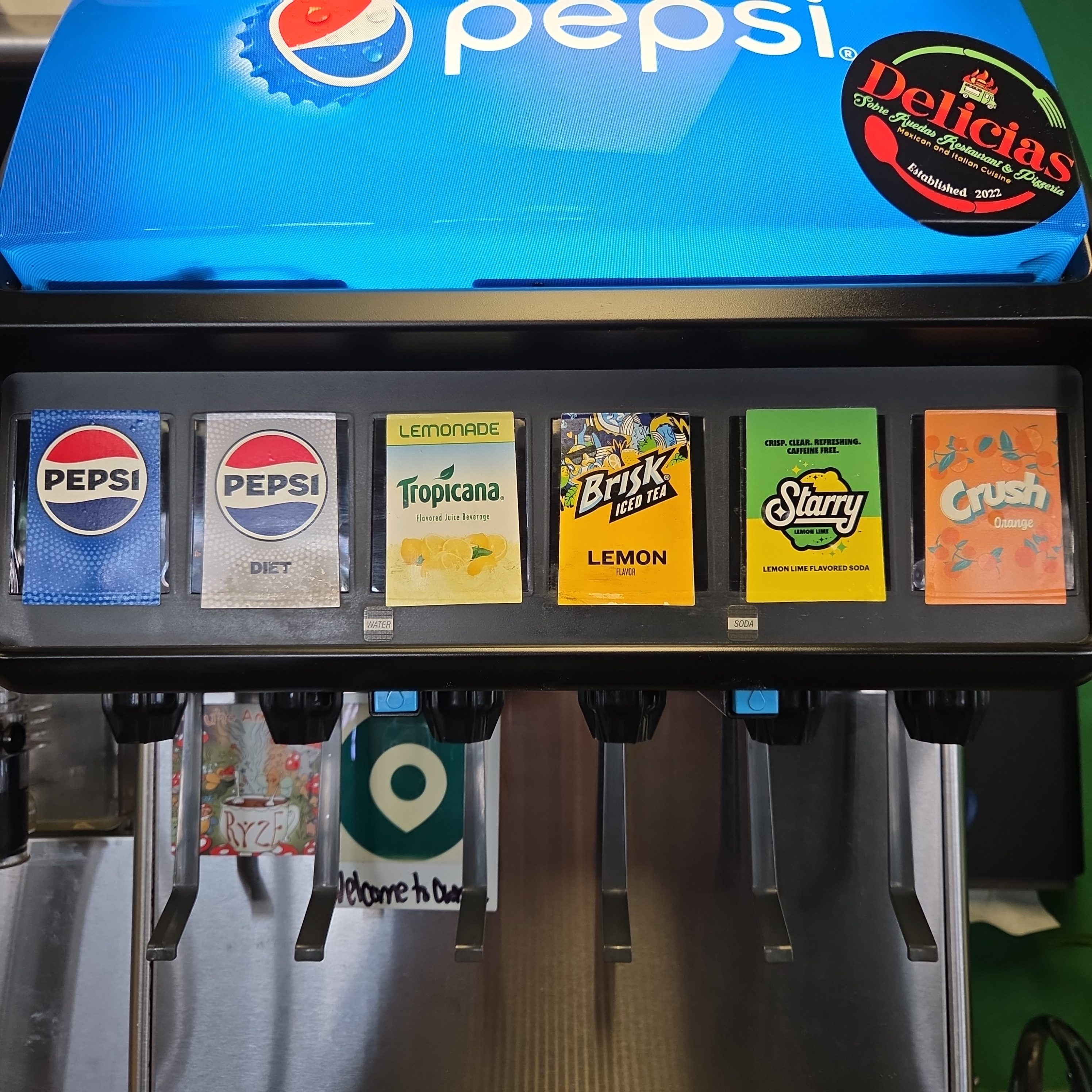 Fountain Drinks.