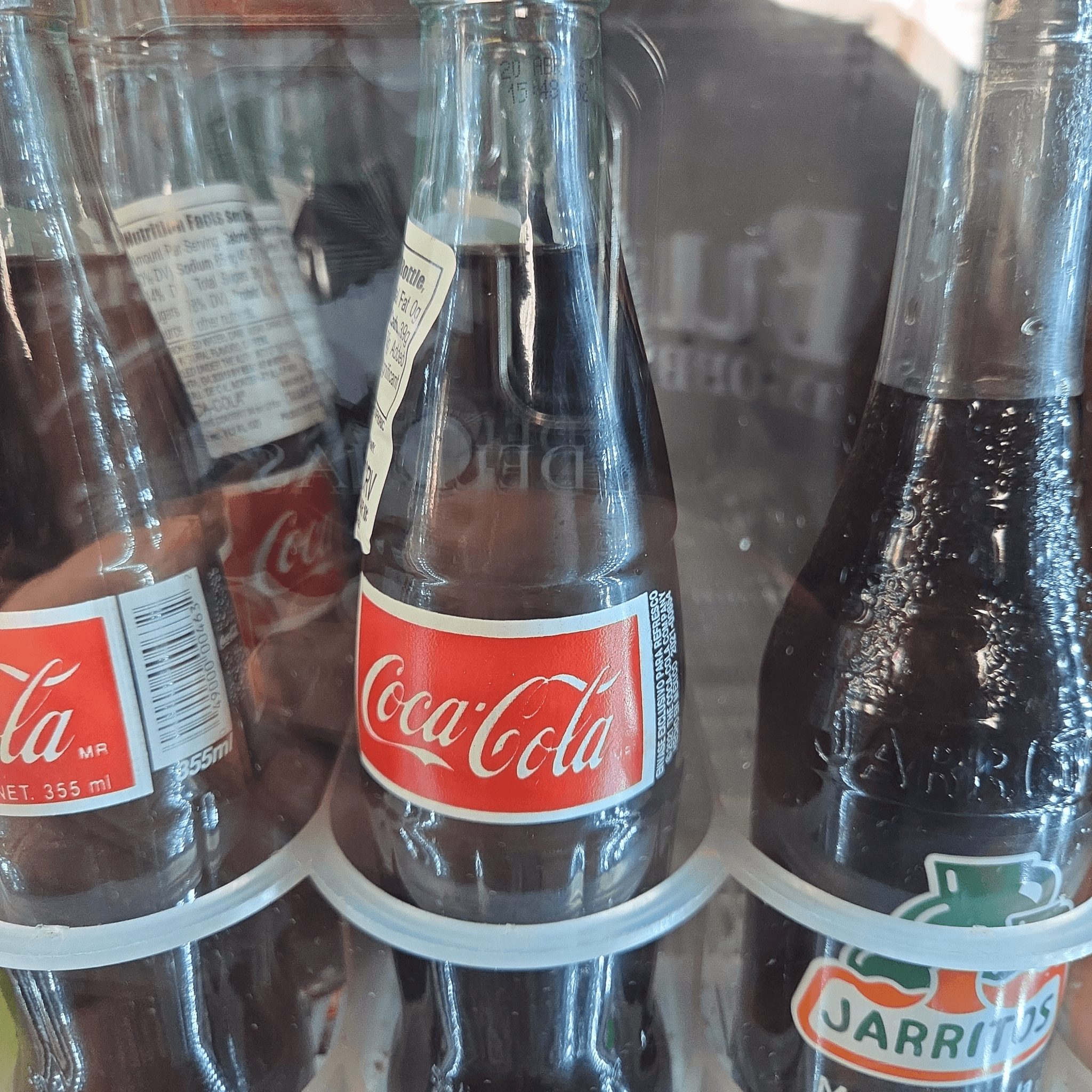 Glass Mexican Drinks.