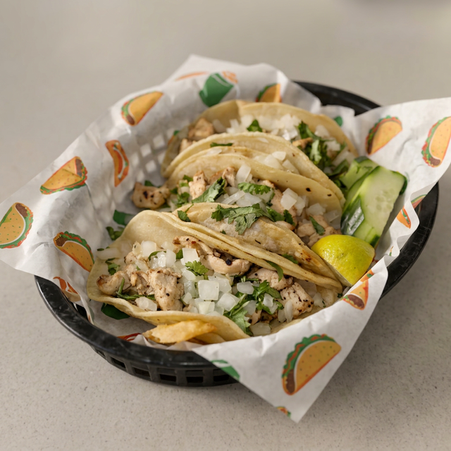 Chicken Tacos.