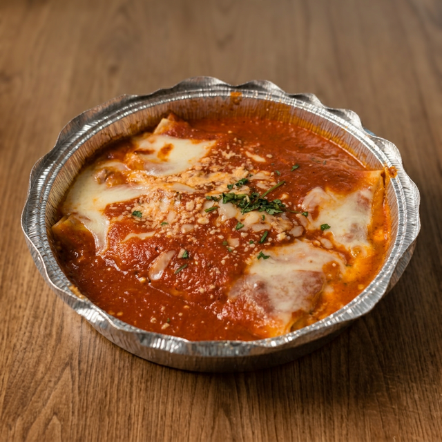 Baked Manicotti.